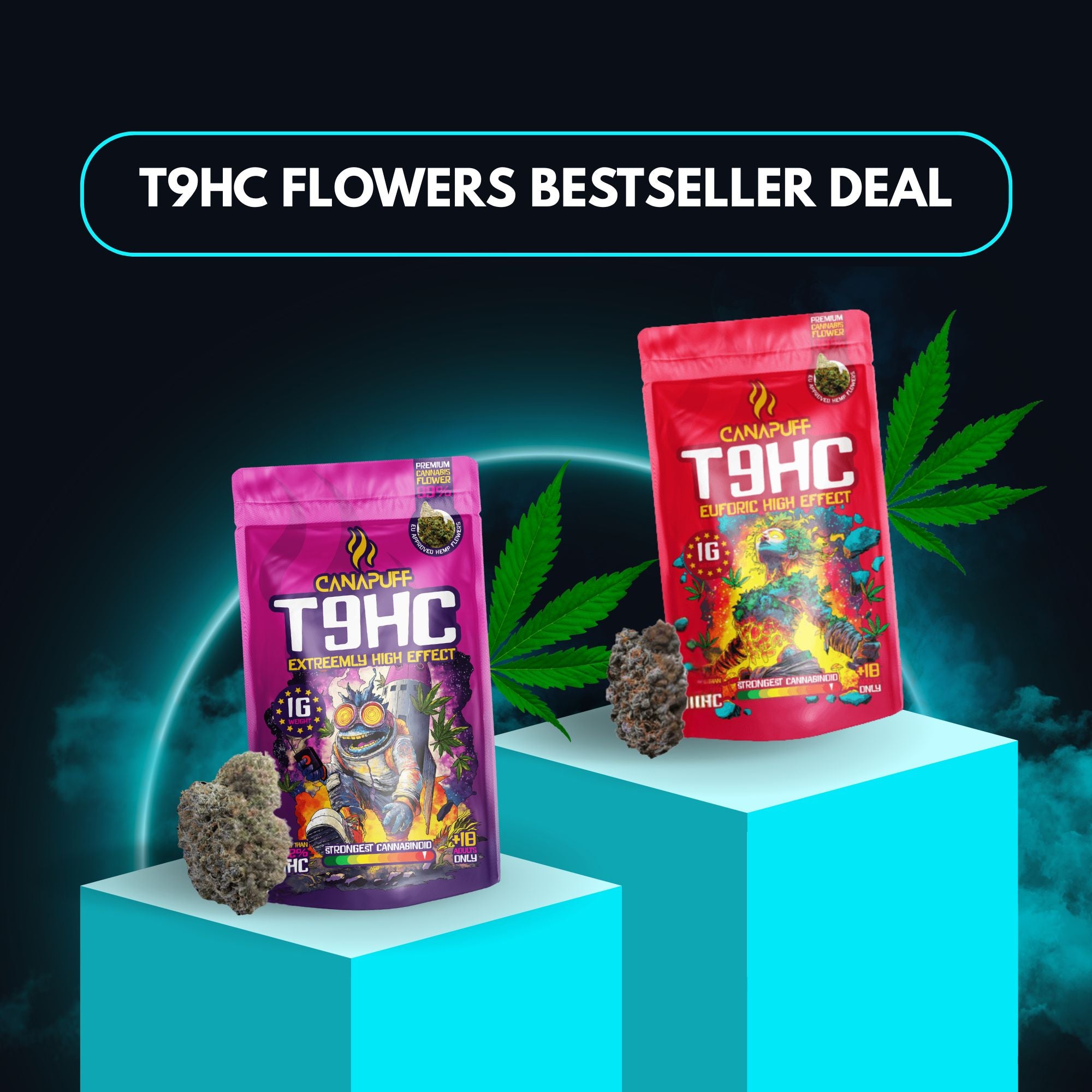 T9HC Flores bestseller Oferta (2x1g)