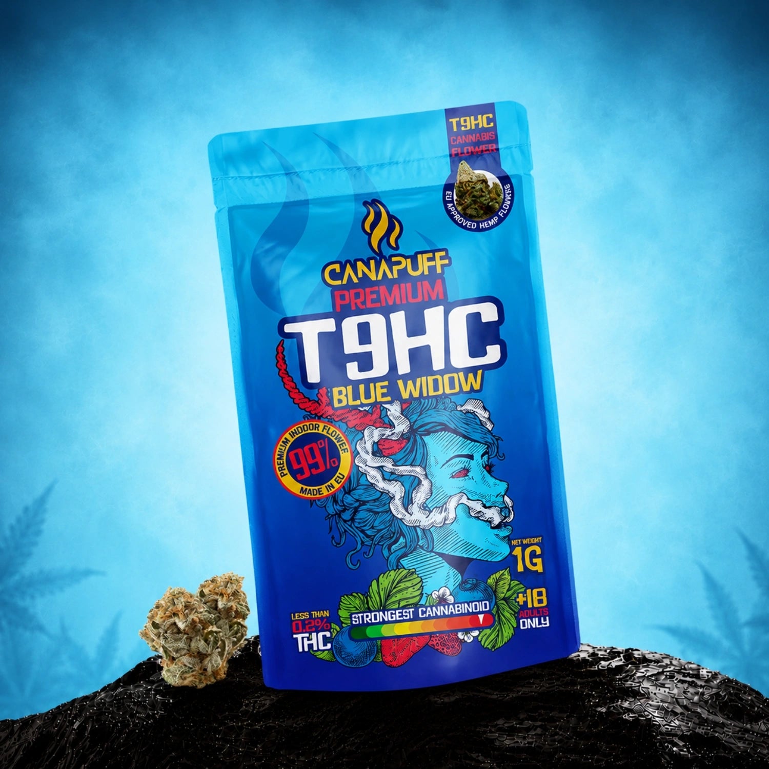 Flores T9HC Blue Widow 99%