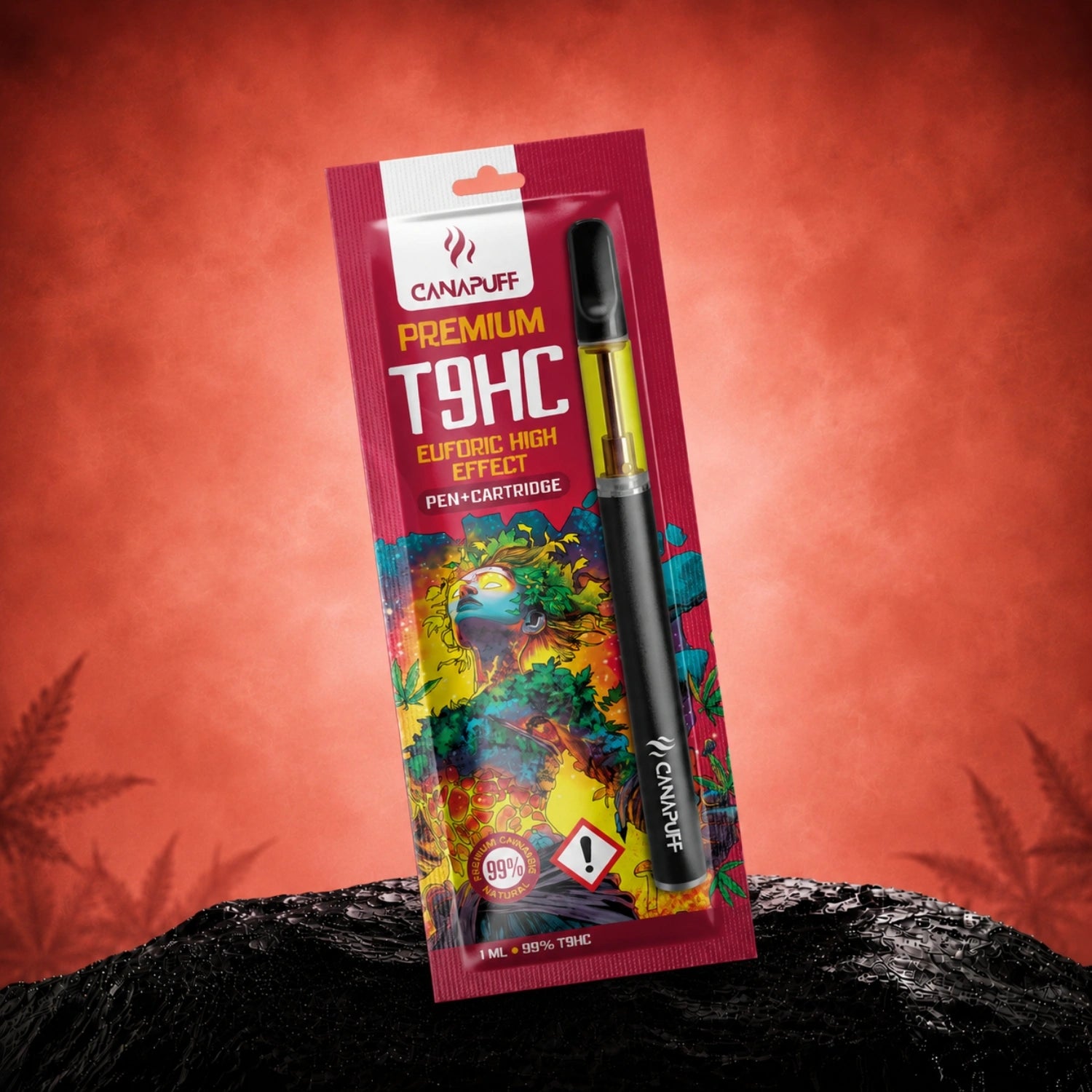 T9HC Pen + Cartucho Euforic 99%