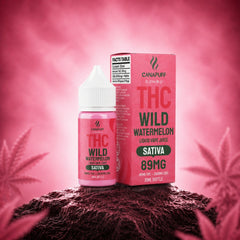 THC liquid 89 mg 2000 mg CBD Wild Watermelon 30 ml