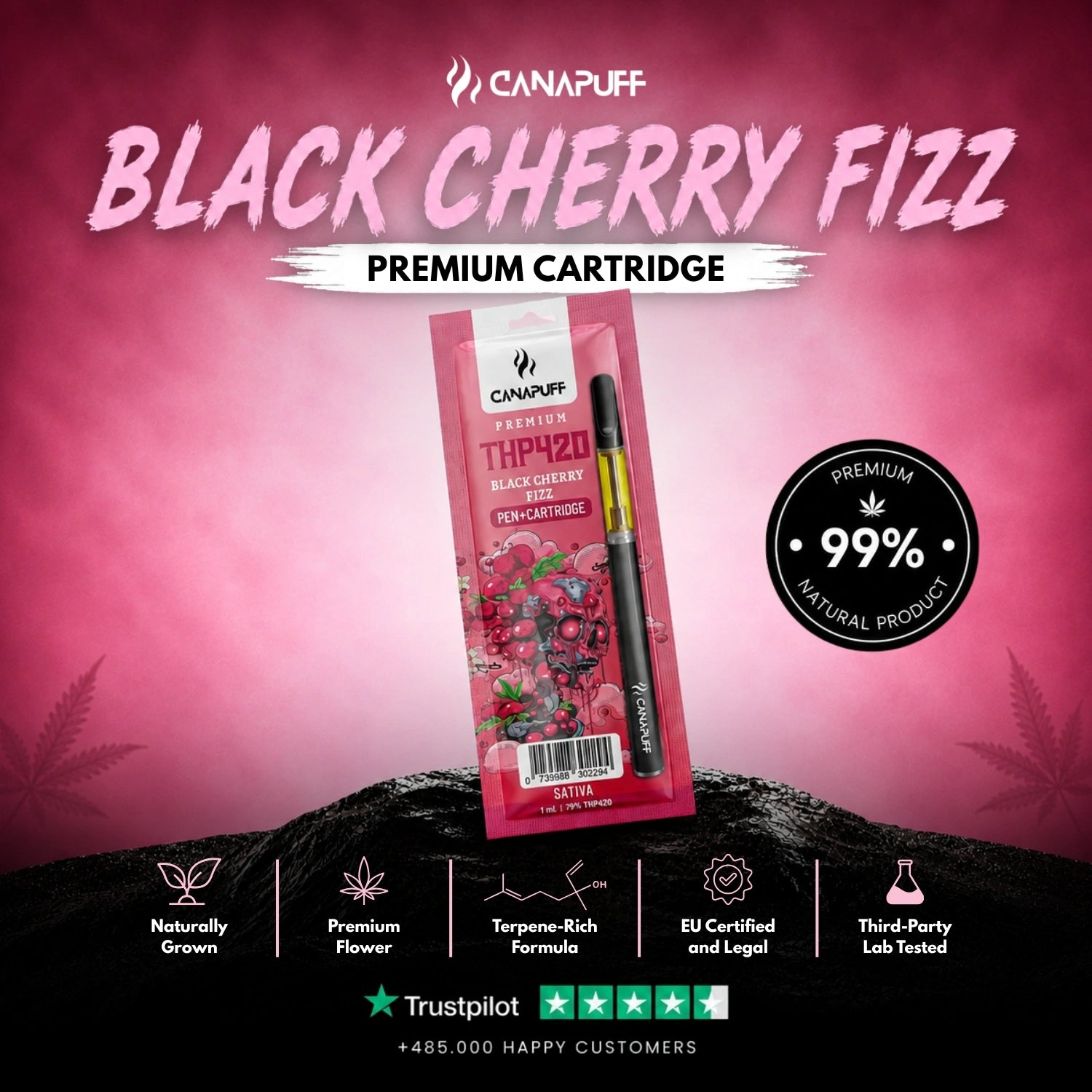 THP420 Pen+Cartucho Original Z 79%