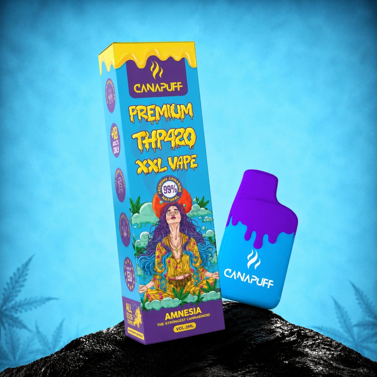 THP420 Vape Amnesia 99% 2 ml