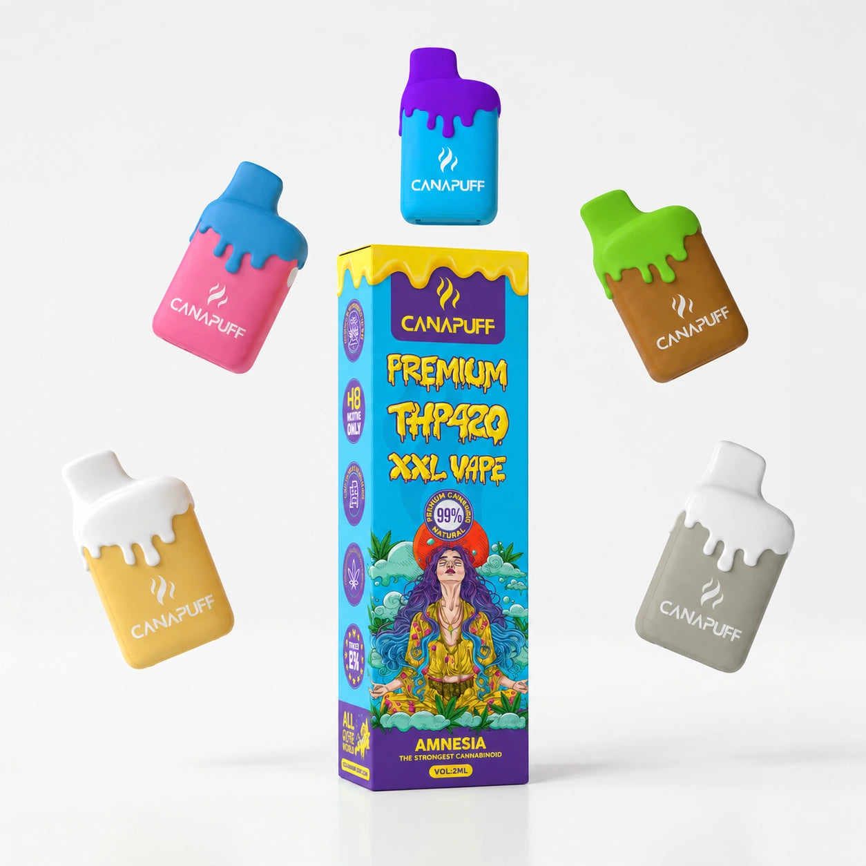 THP420 Vape Amnesia 99% 2 ml