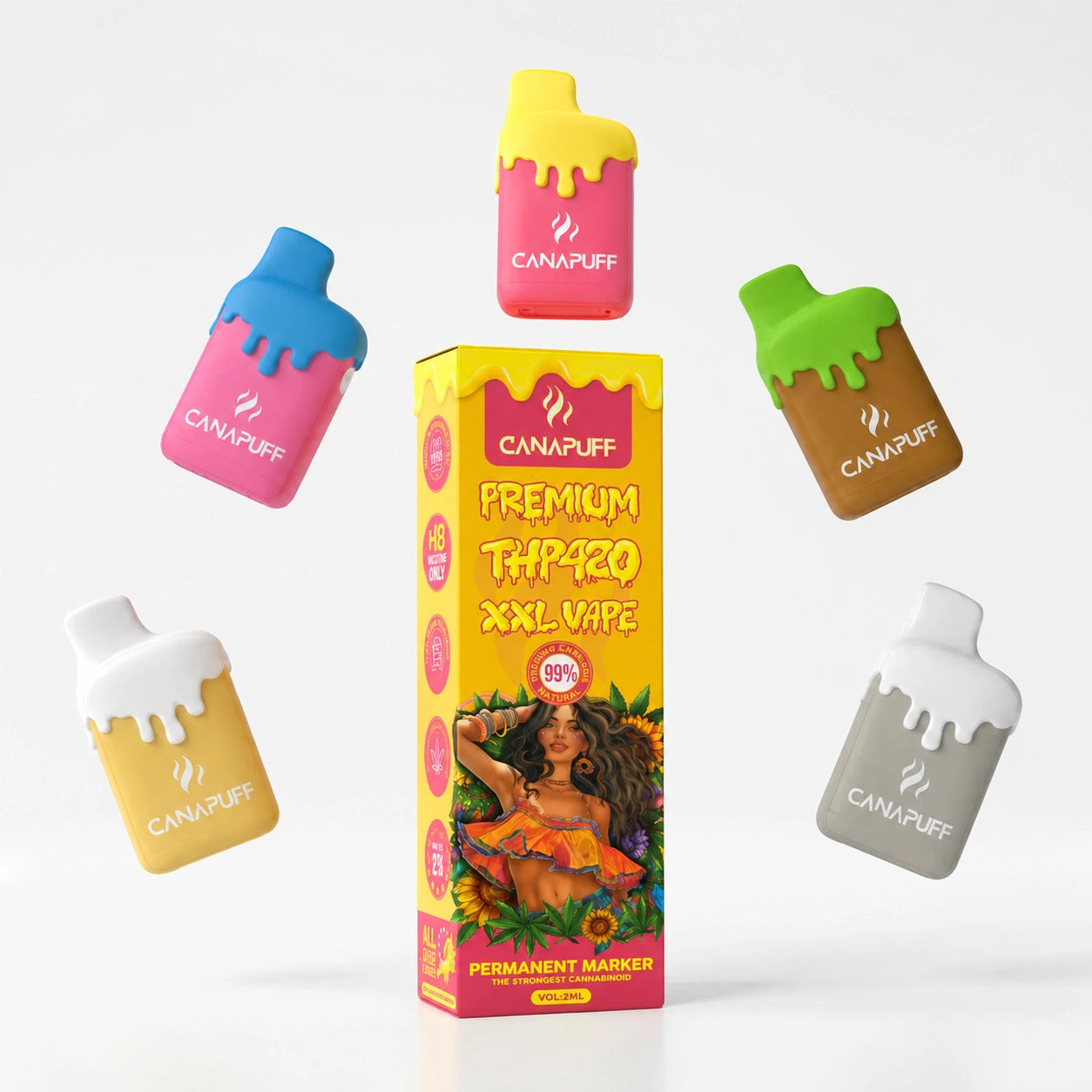 THP420 Vape Permanent Marker 99% 2 ml