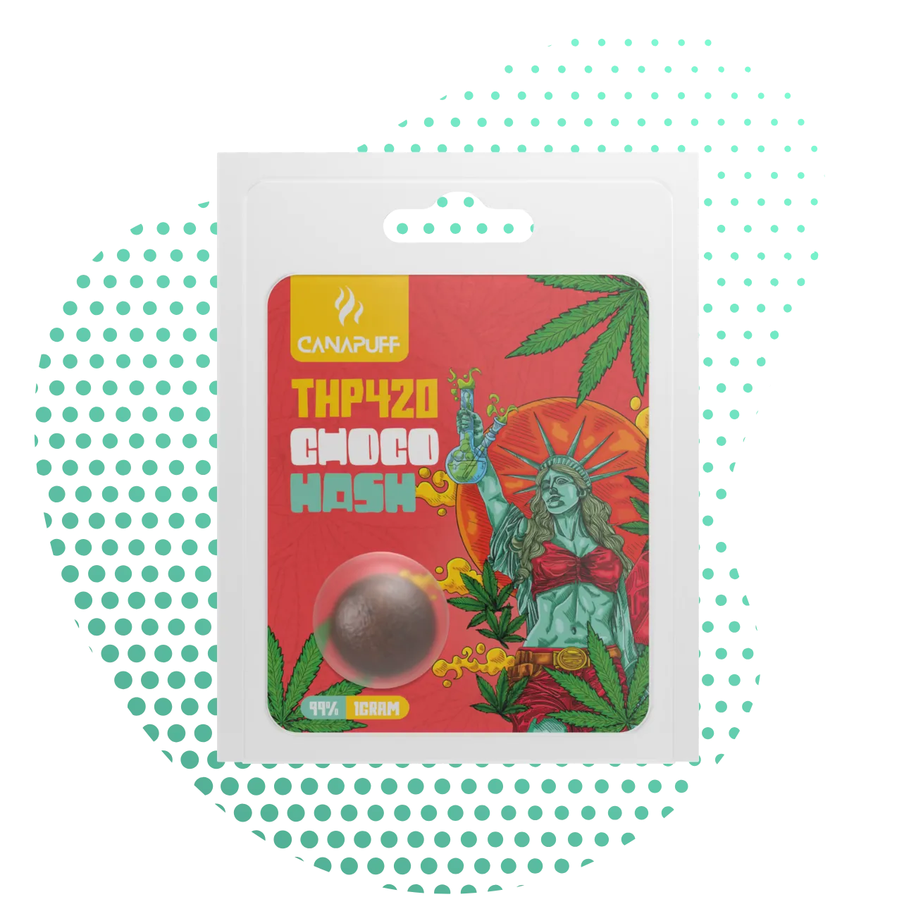 Hash - Choco - THP420 99% - Canapuff