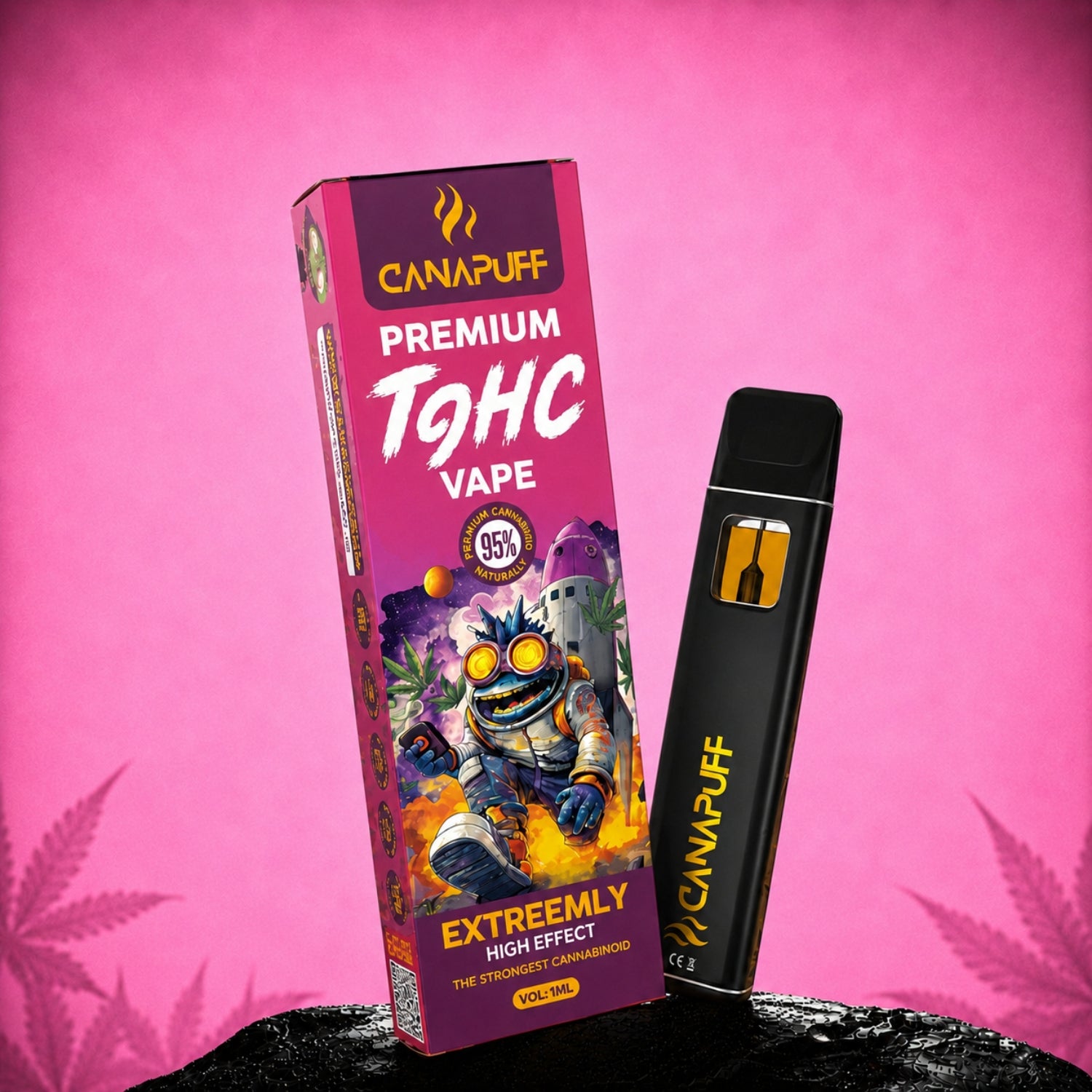 Canapuff TⳊHC Vape 95% 1 ml disposable pen