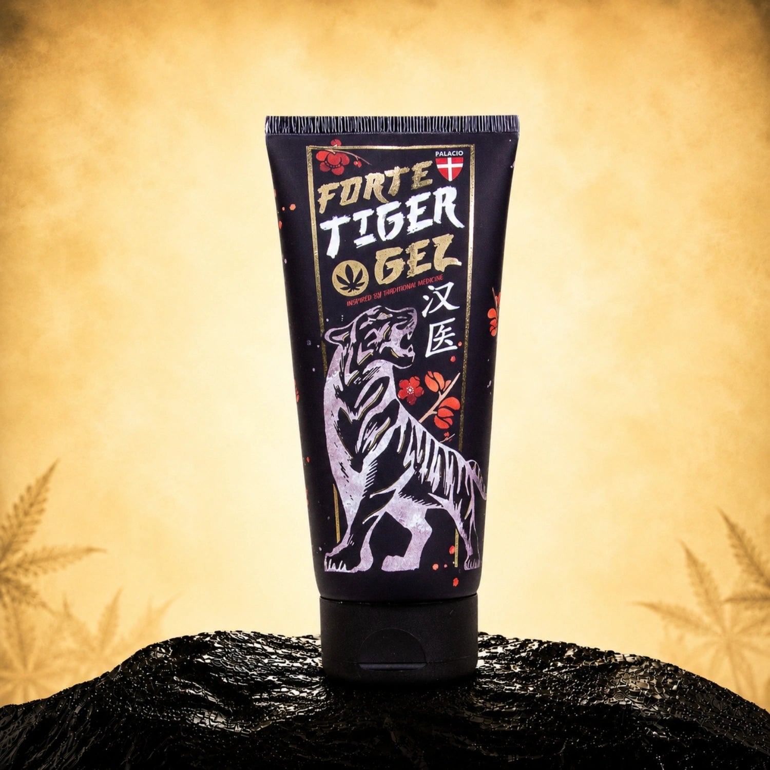 Palacio Gel de Massagem Forte Tiger com Cannabis, 175ml