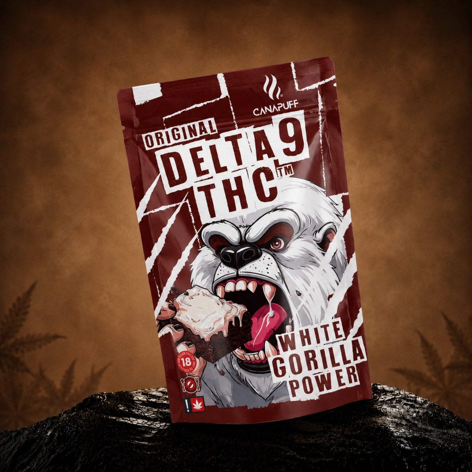 THC Delta 9 Branco Gorilla Power