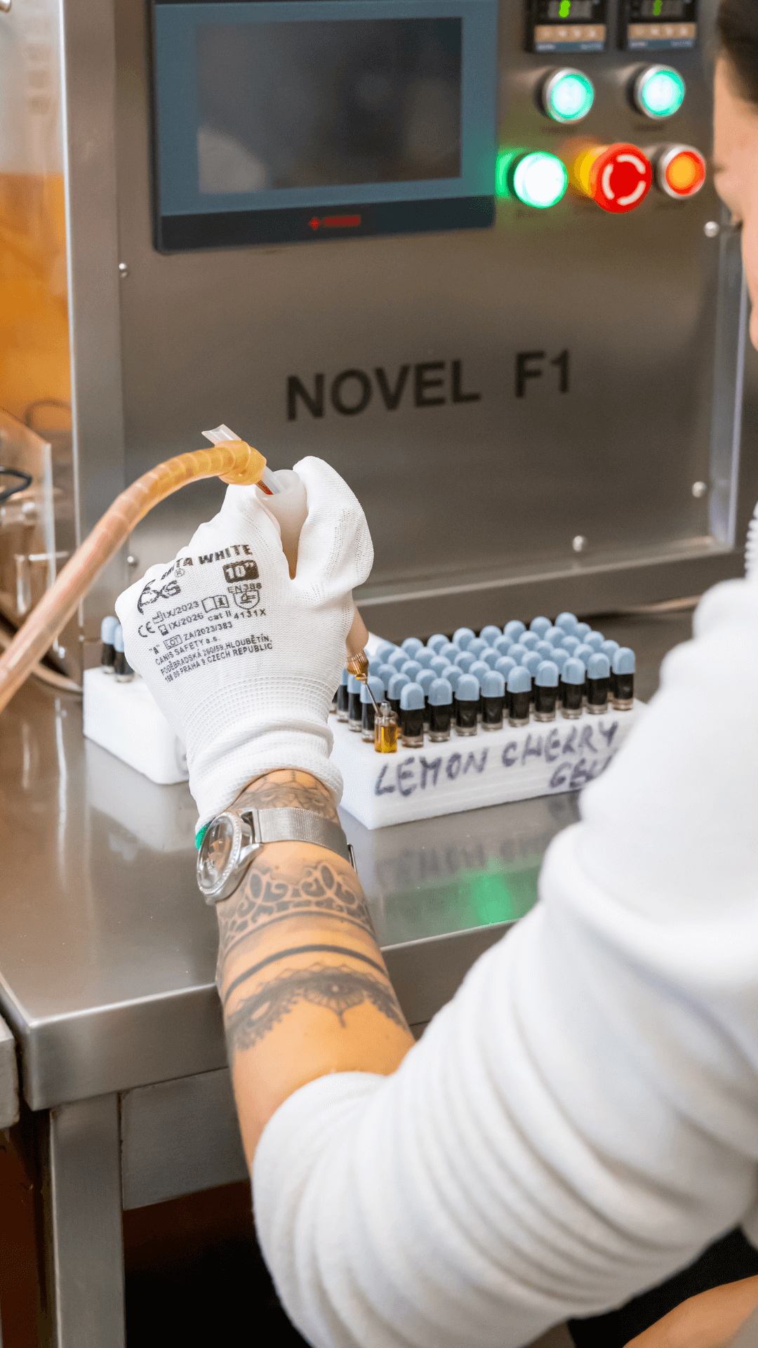 THC in Labor testing midshot angle