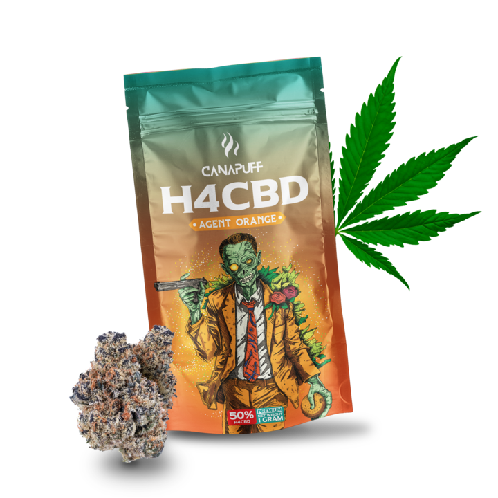 CanaPuff - Agente Laranja - Flores H4CBD