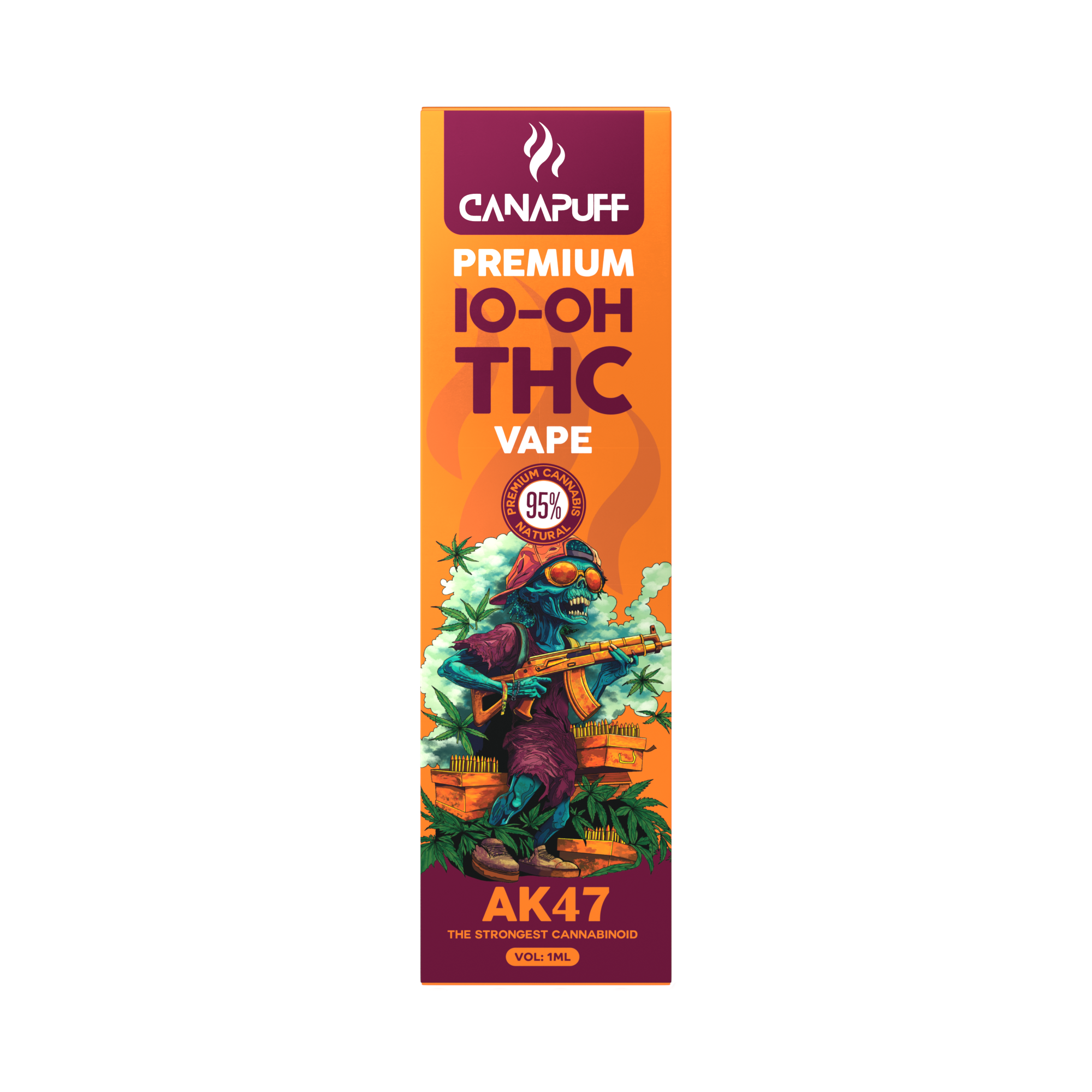 AK47 95% 10-OH-THC - Canapuff - One Use - 1ml