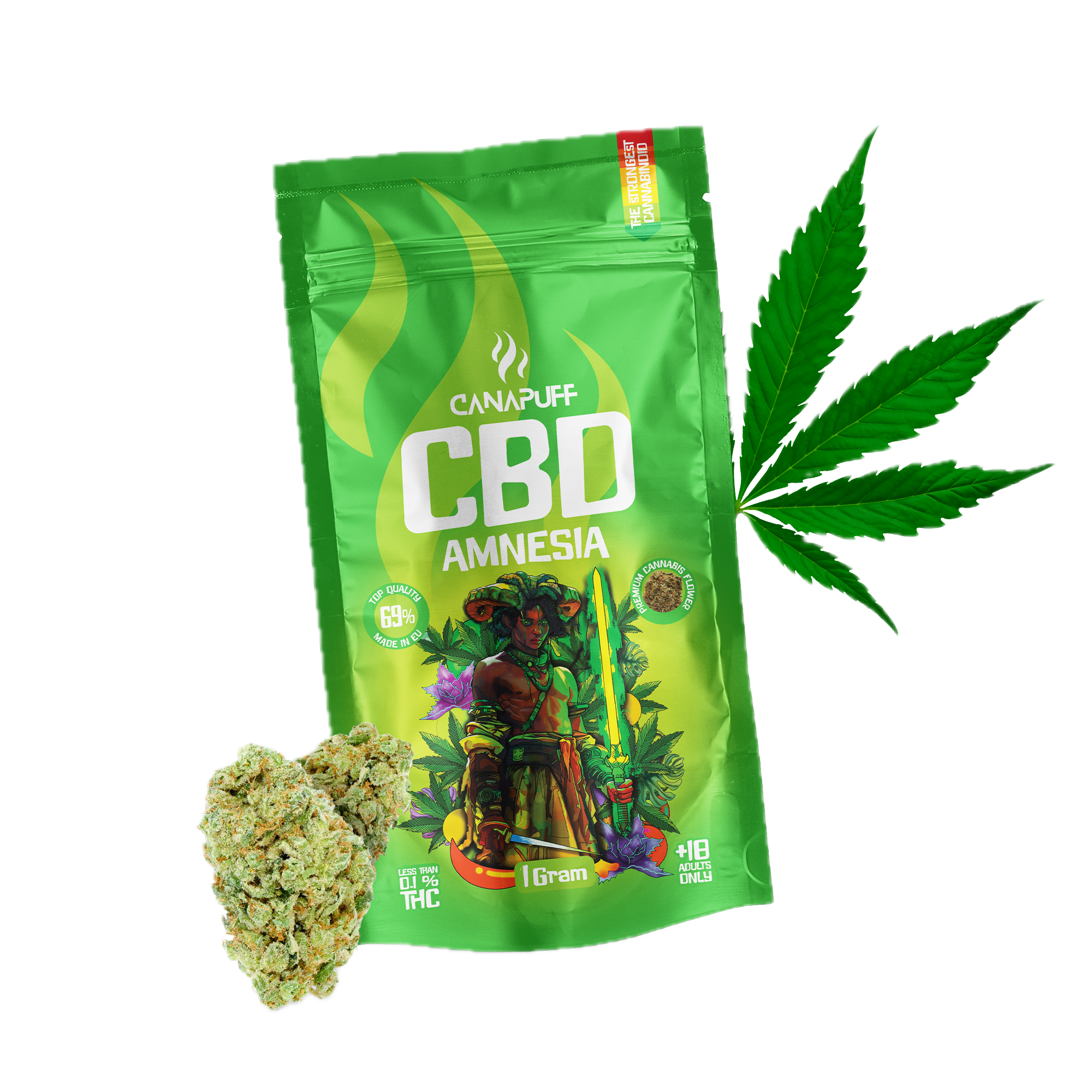 CBD Flores Amnesia 69%