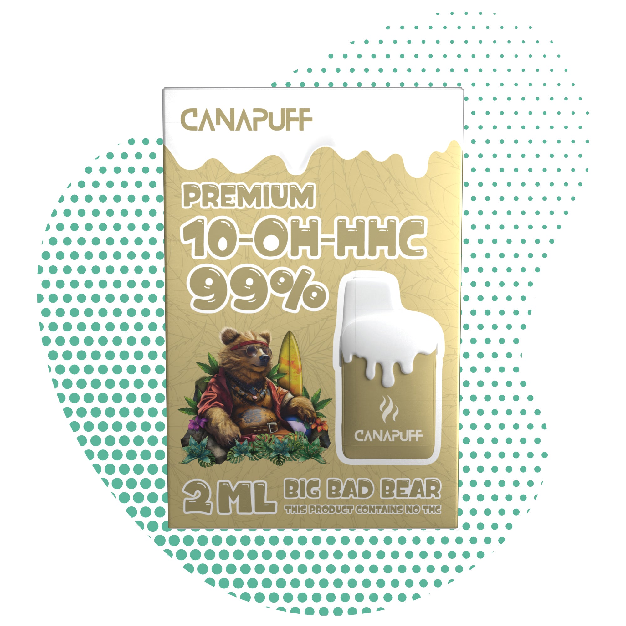 Big Bad Bear 99% 10-OH-HHC - Canapuff - Uso Único - 2ml