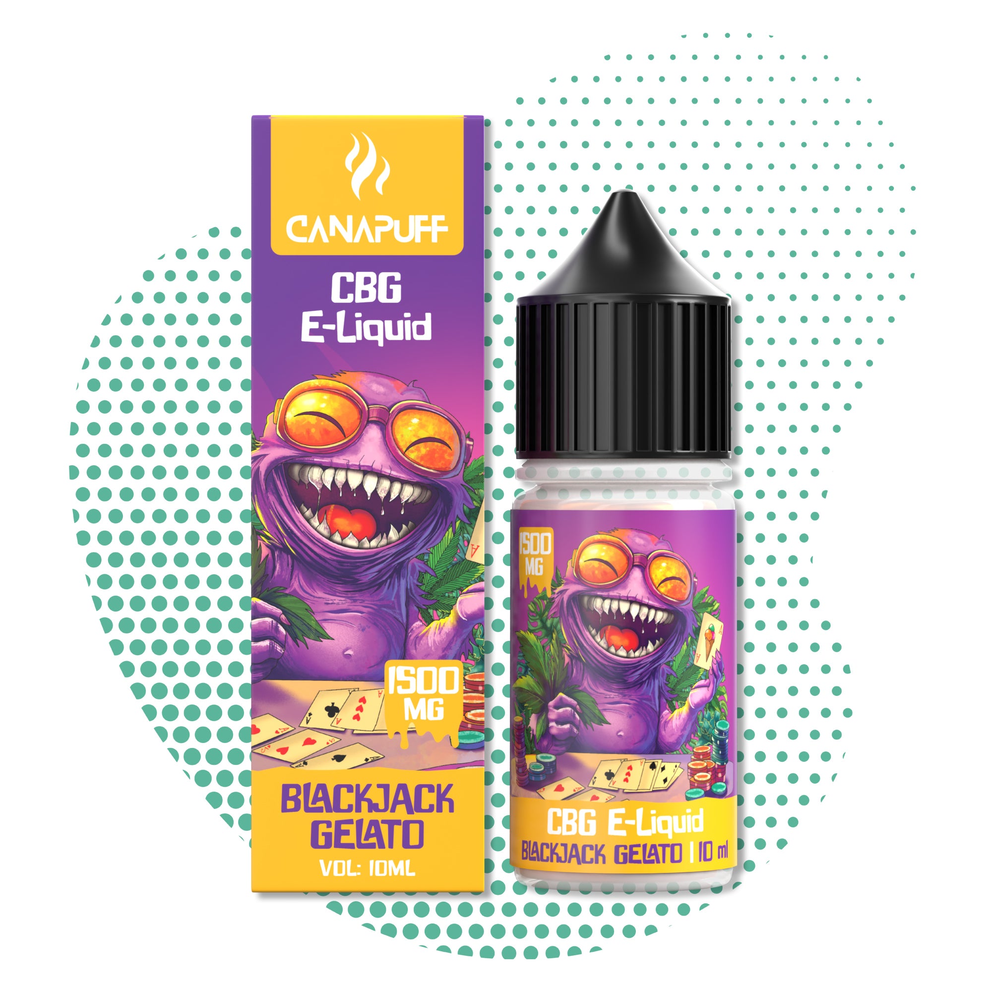 CBG Liquid 1.500mg - Blackjack Gelato