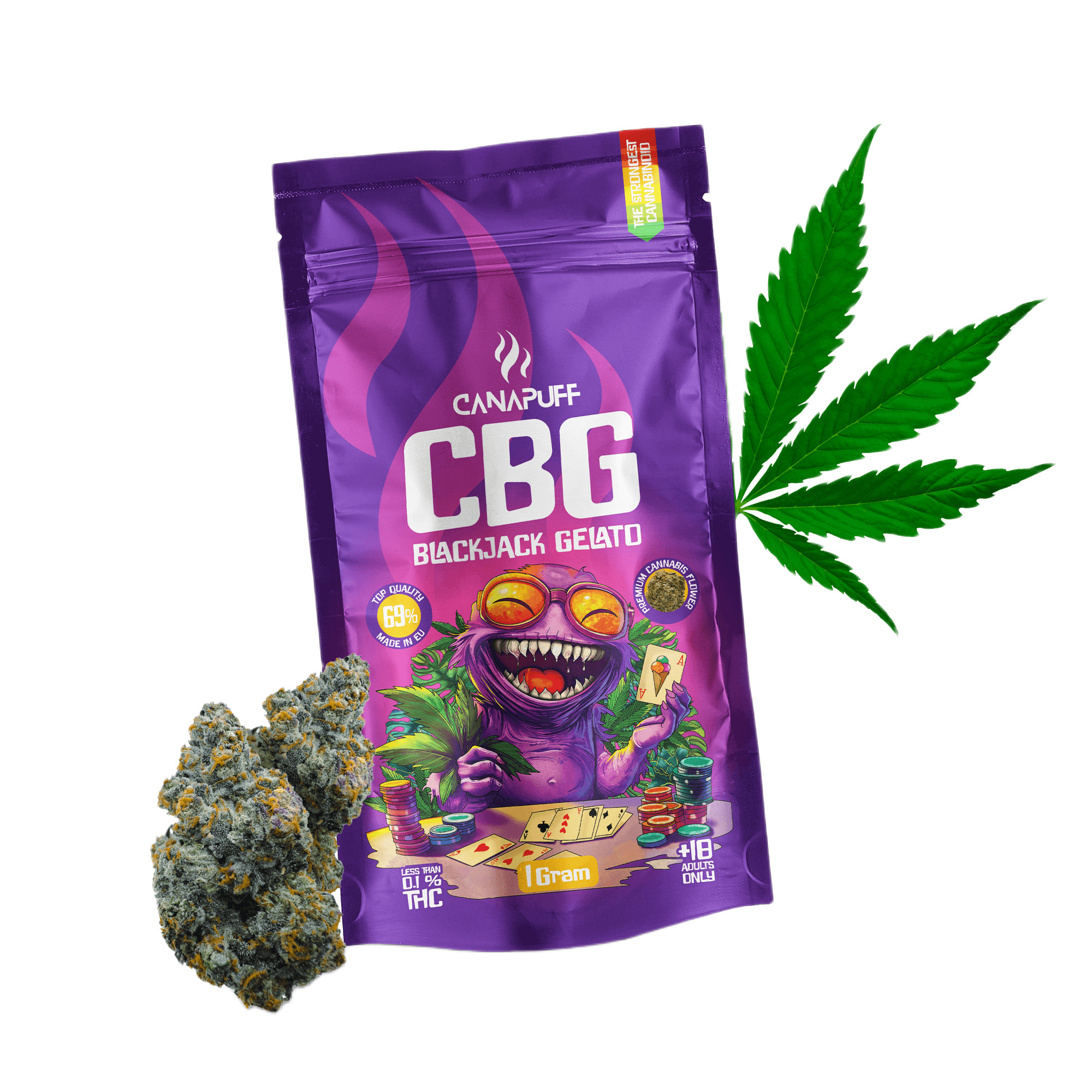 CBG Flores Blackjack Gelato 69%