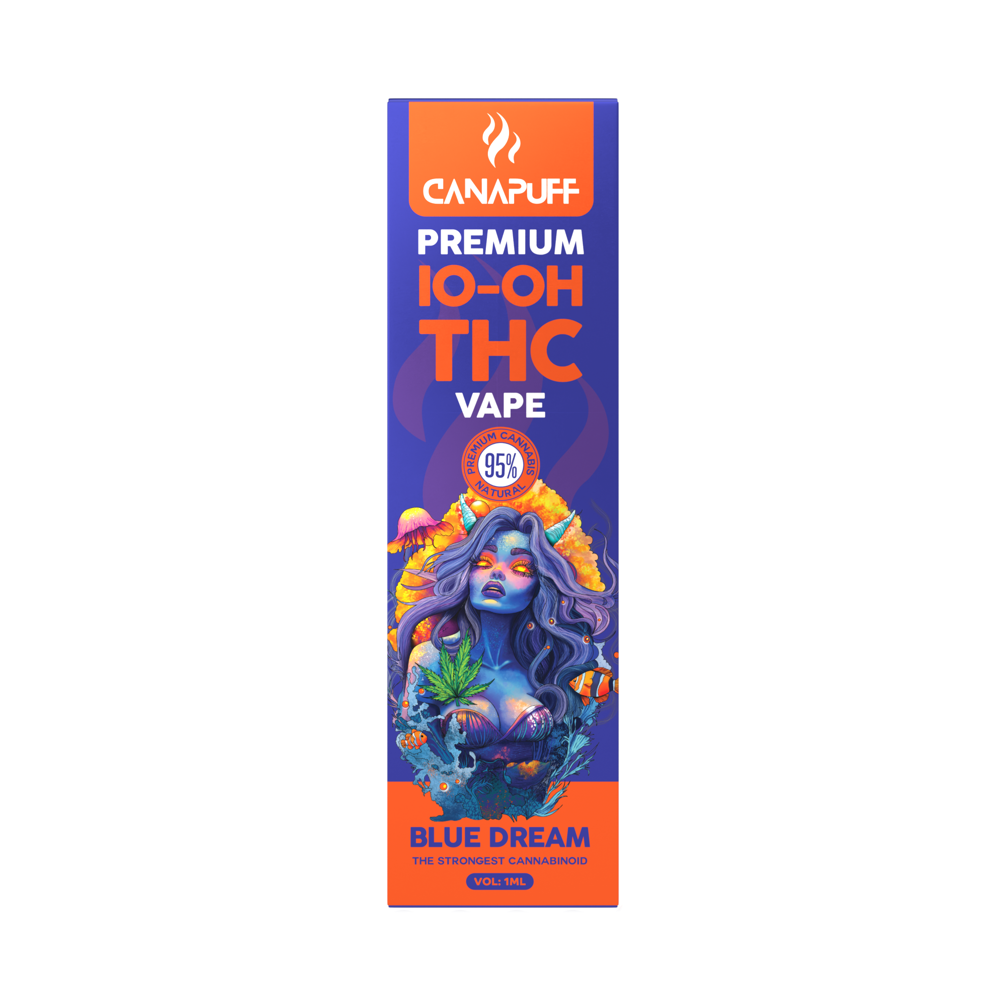 Blue Dream 95% 10-OH-THC - Canapuff - One Use - 1ml