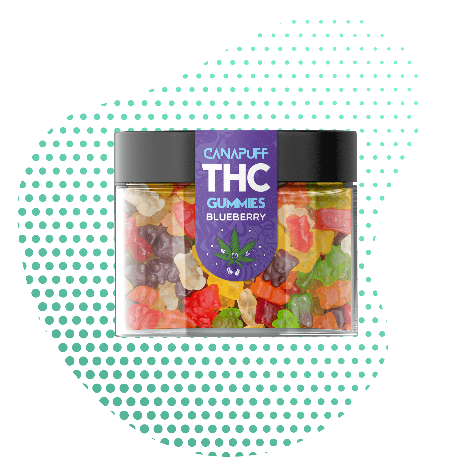 THC Gummies Mirtilo