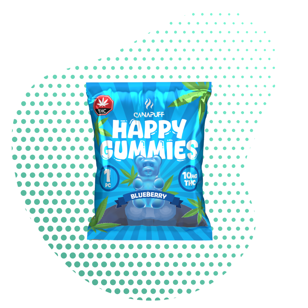 THC Gummies Mirtilo