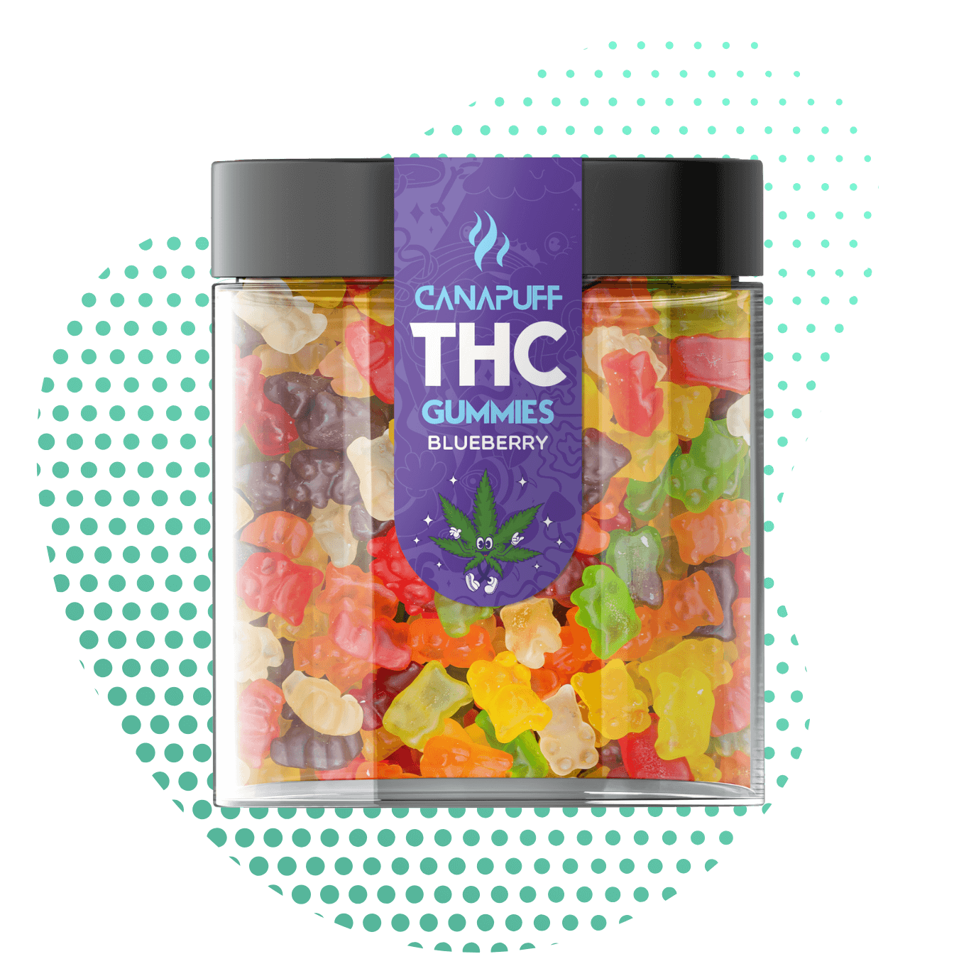 THC Gummies Mirtilo