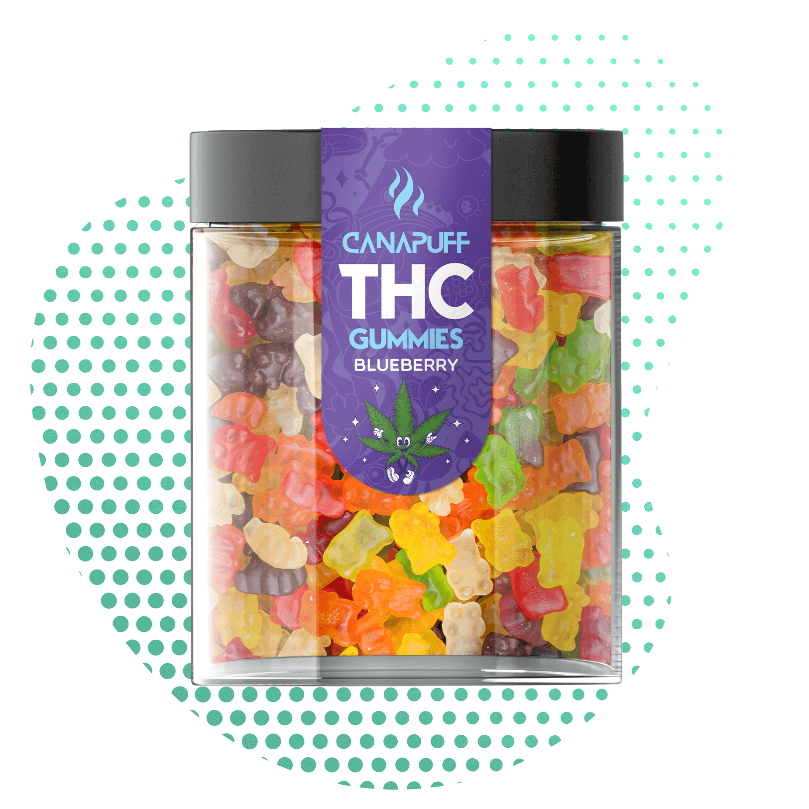 THC Gummies Mirtilo