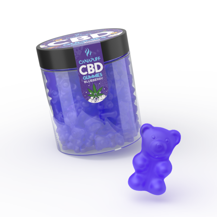 Canapuff - Gomas de CBD - Mirtilo