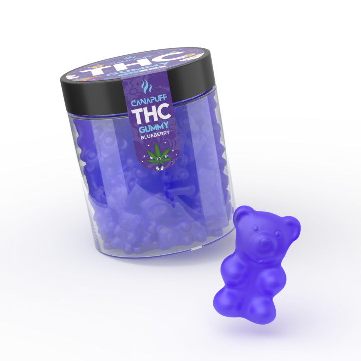 Gomas de THC Mirtilo