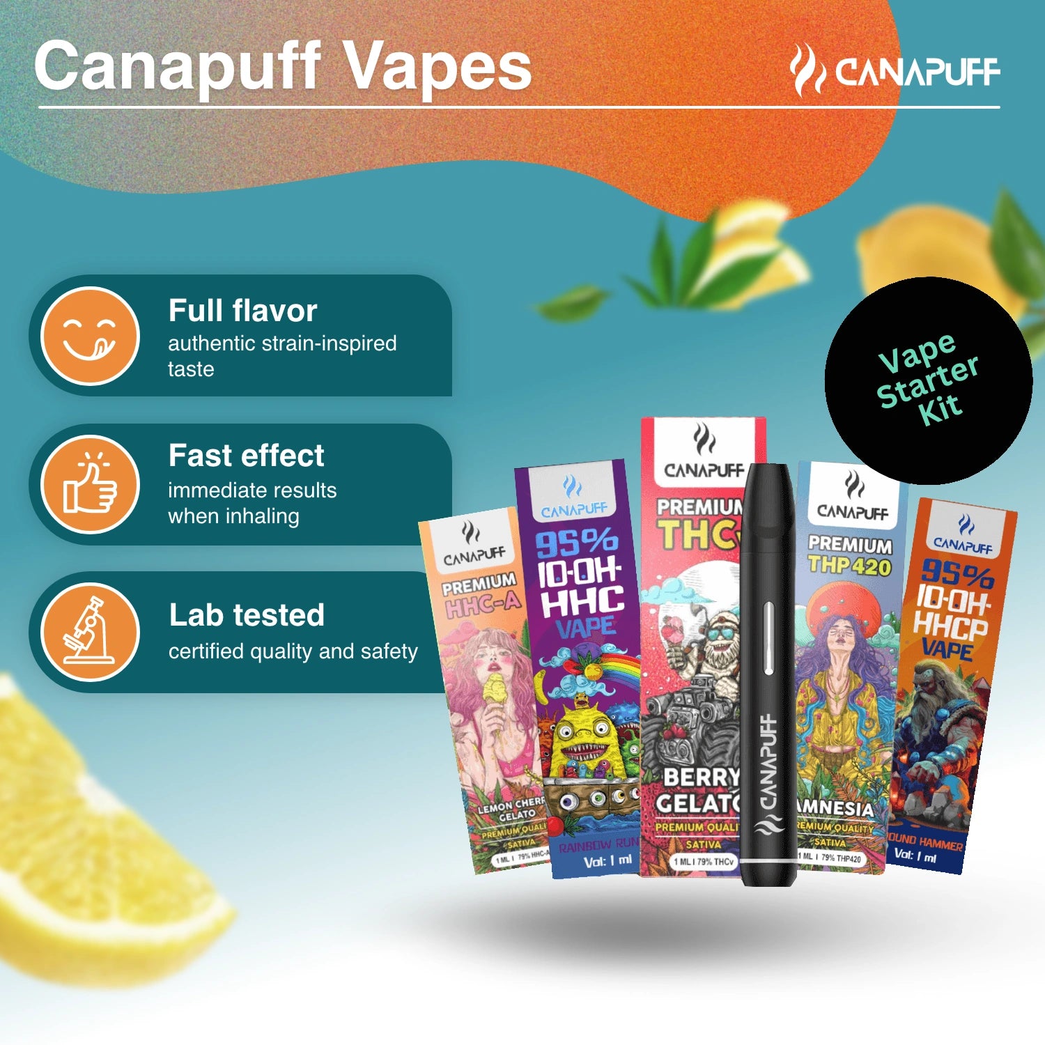 Pacote Bestseller Vapes