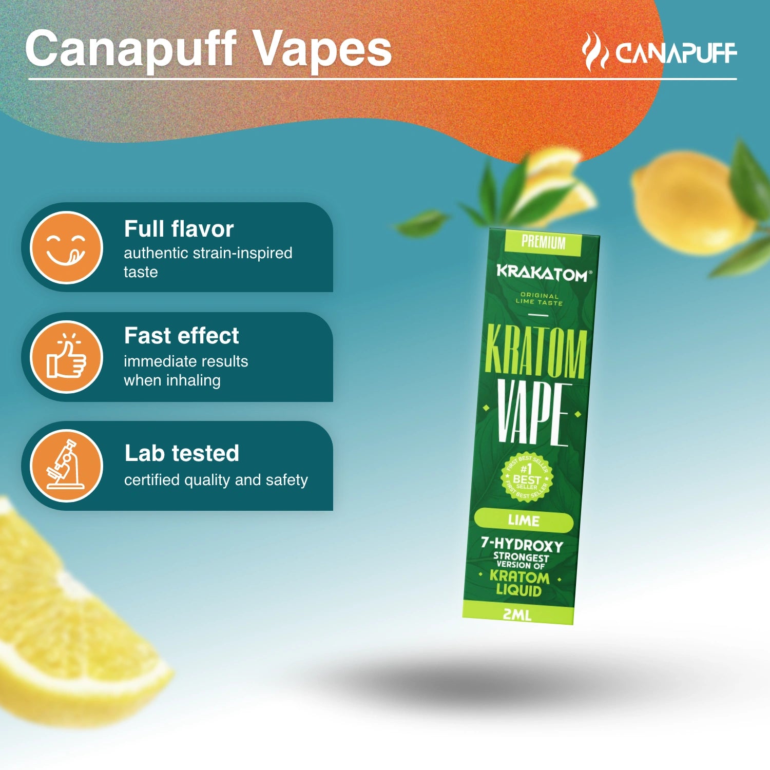 Kratom - 7-Hydroxy Kratom Vape - Lima