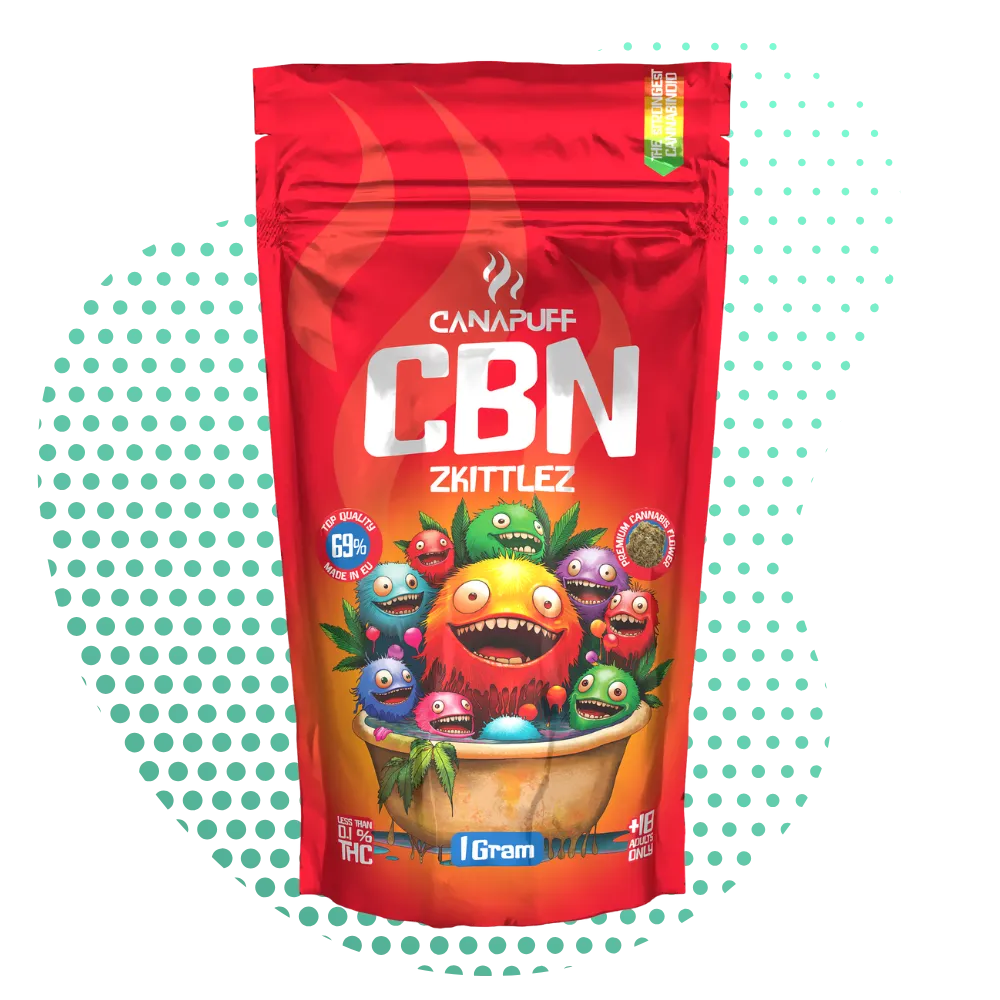 Canapuff - Zkittlez 69% - Flores de CBN