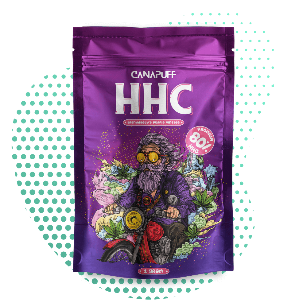 canapuff hhc flowers grandaddys purple vintage flowers