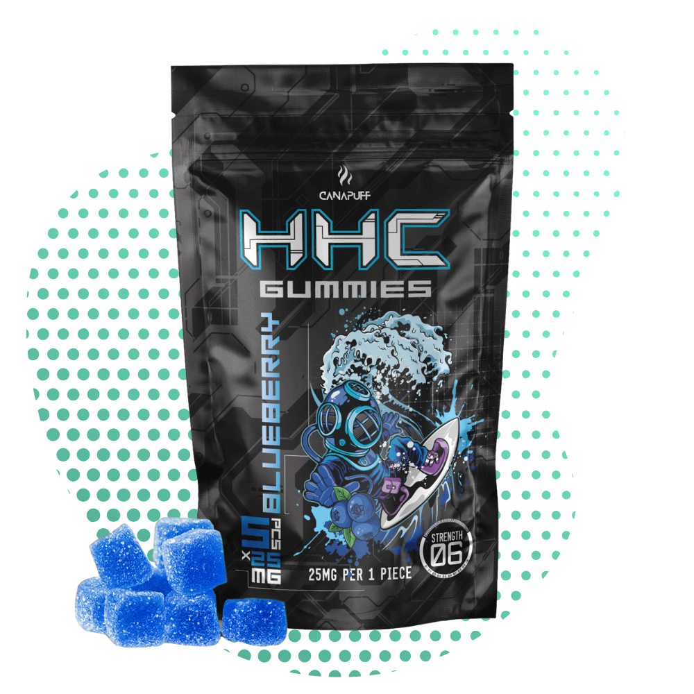 canapuff hhc gummies blueberry
