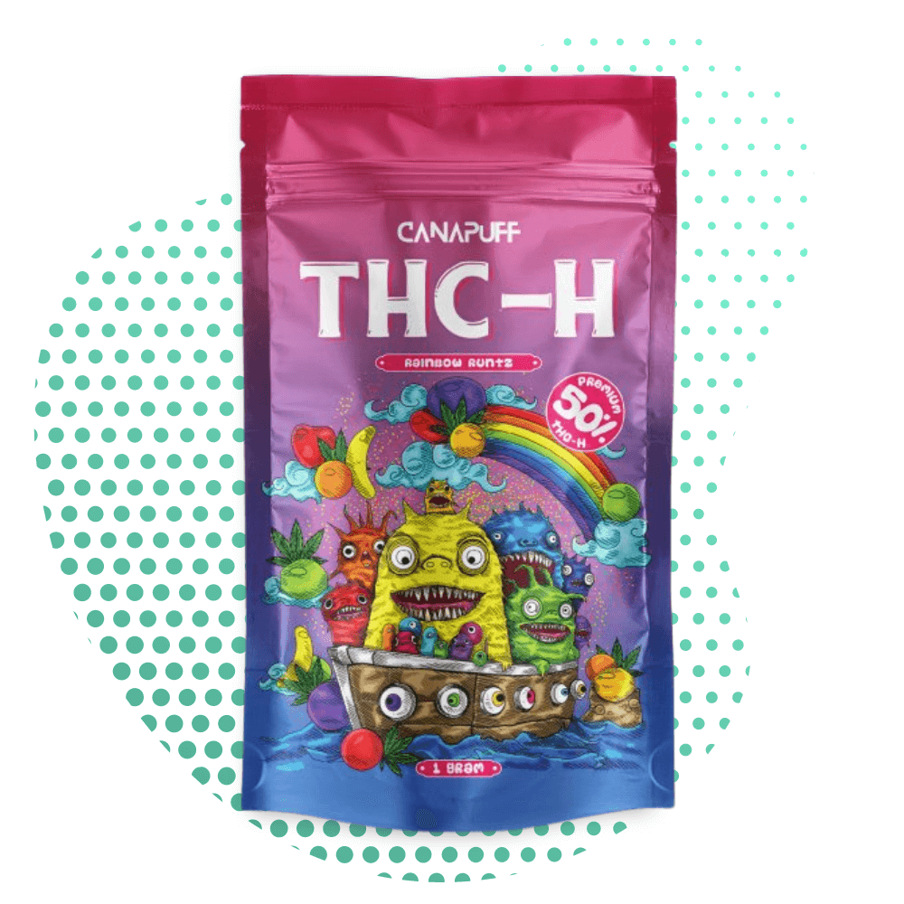 Canapuff Rainbow Runtz 50% THC H Flowers