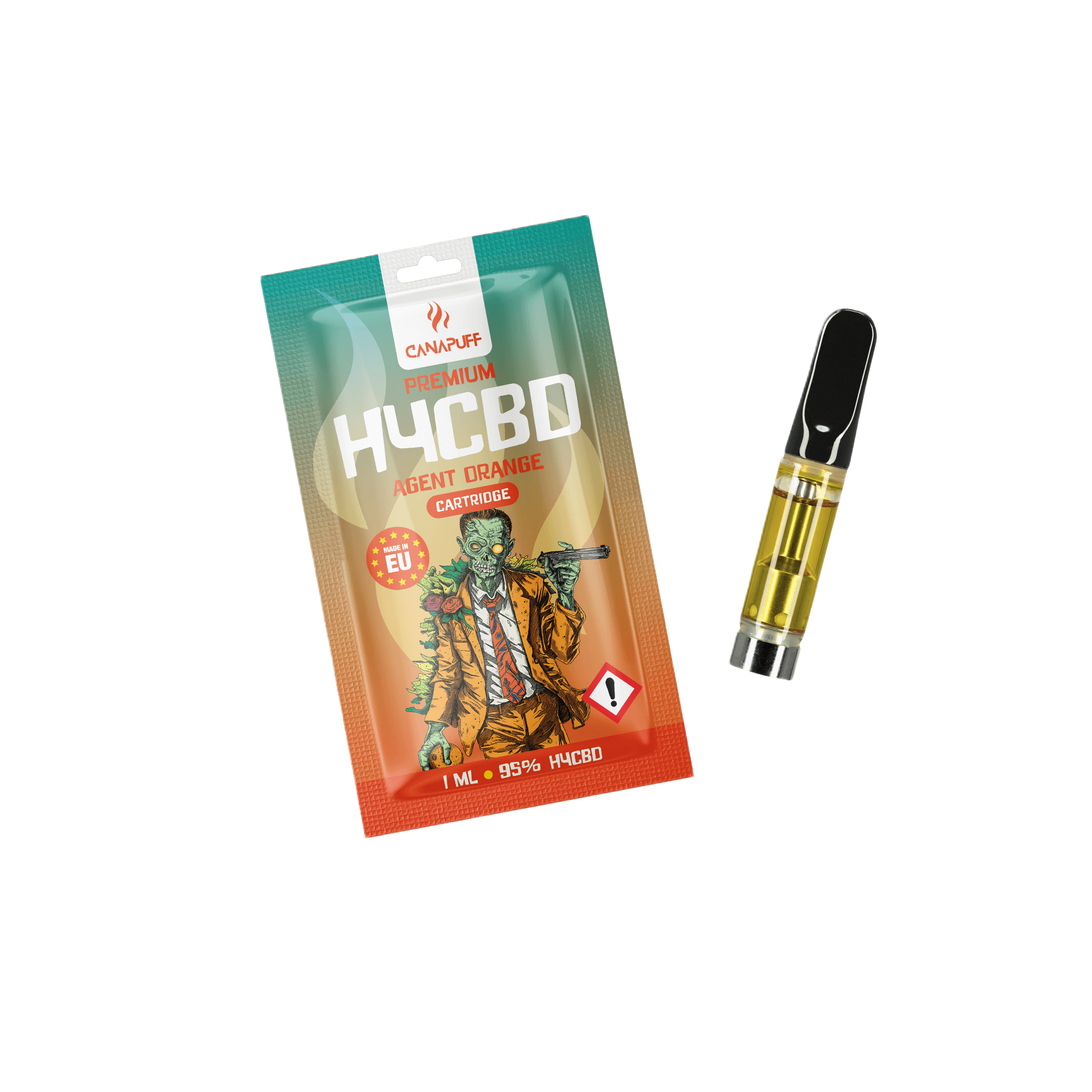 H4CBD Cartucho Agent Orange 96%