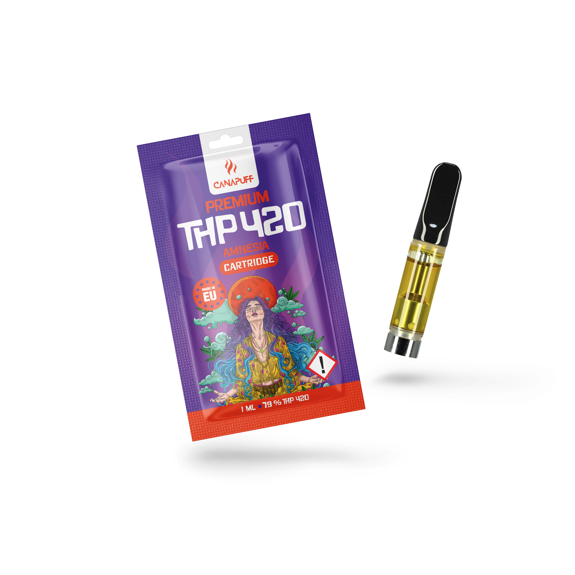 Canapuff - Amnesia - THP420 79% - cartucho