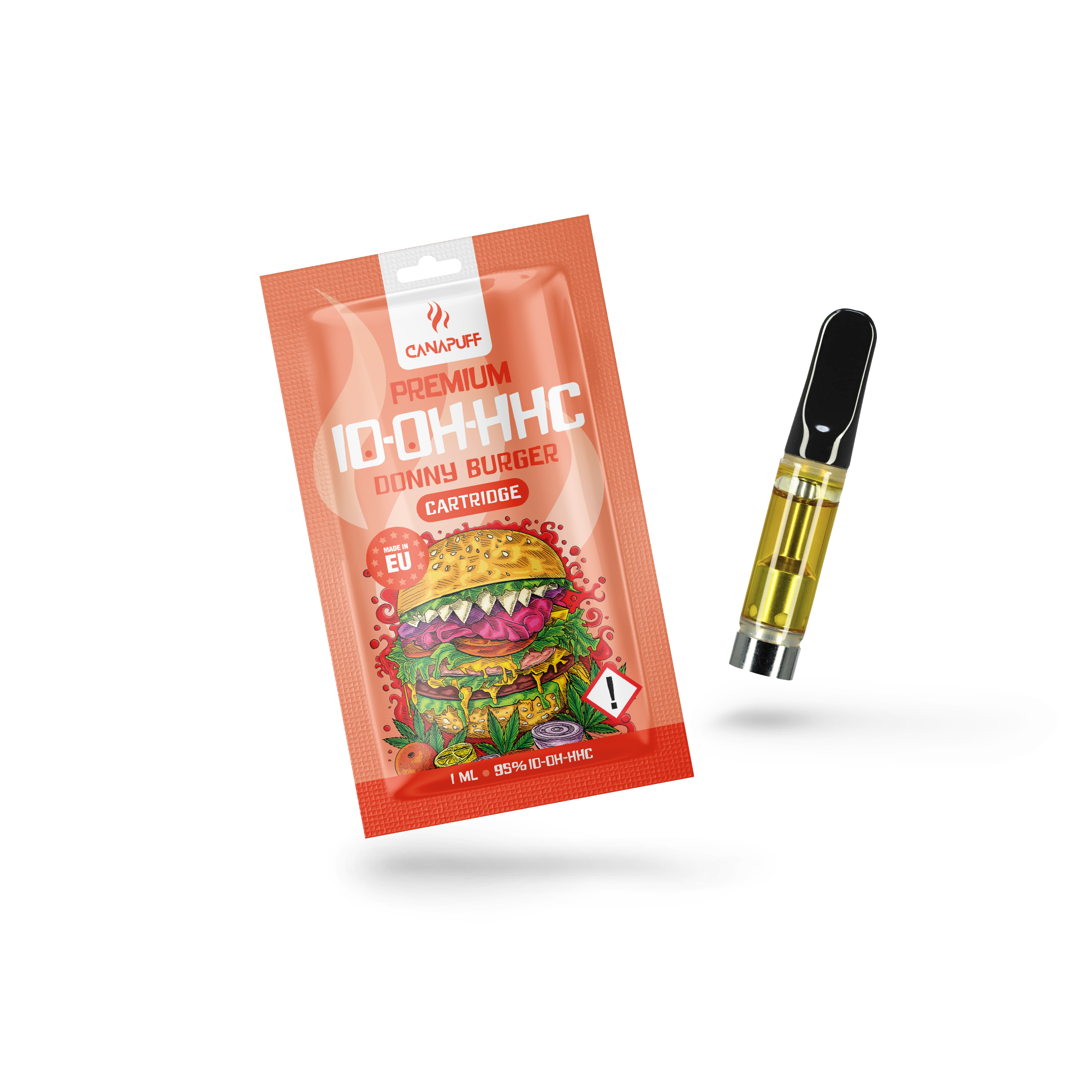 Canapuff - Donny Burger - 10-OH-HHC 95% - cartucho