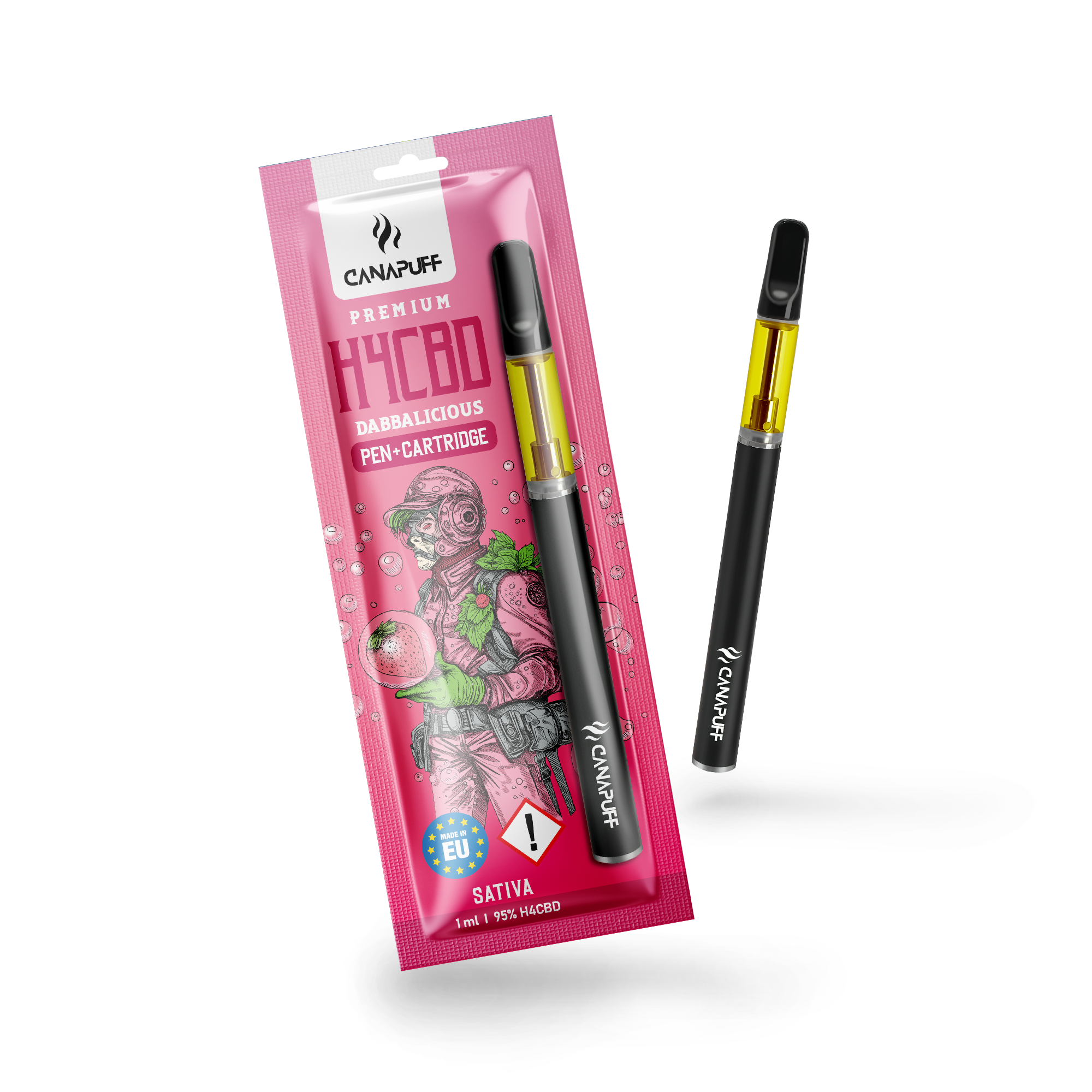 Dabbalicious - H4CBD 95% - Caneta + Cartucho