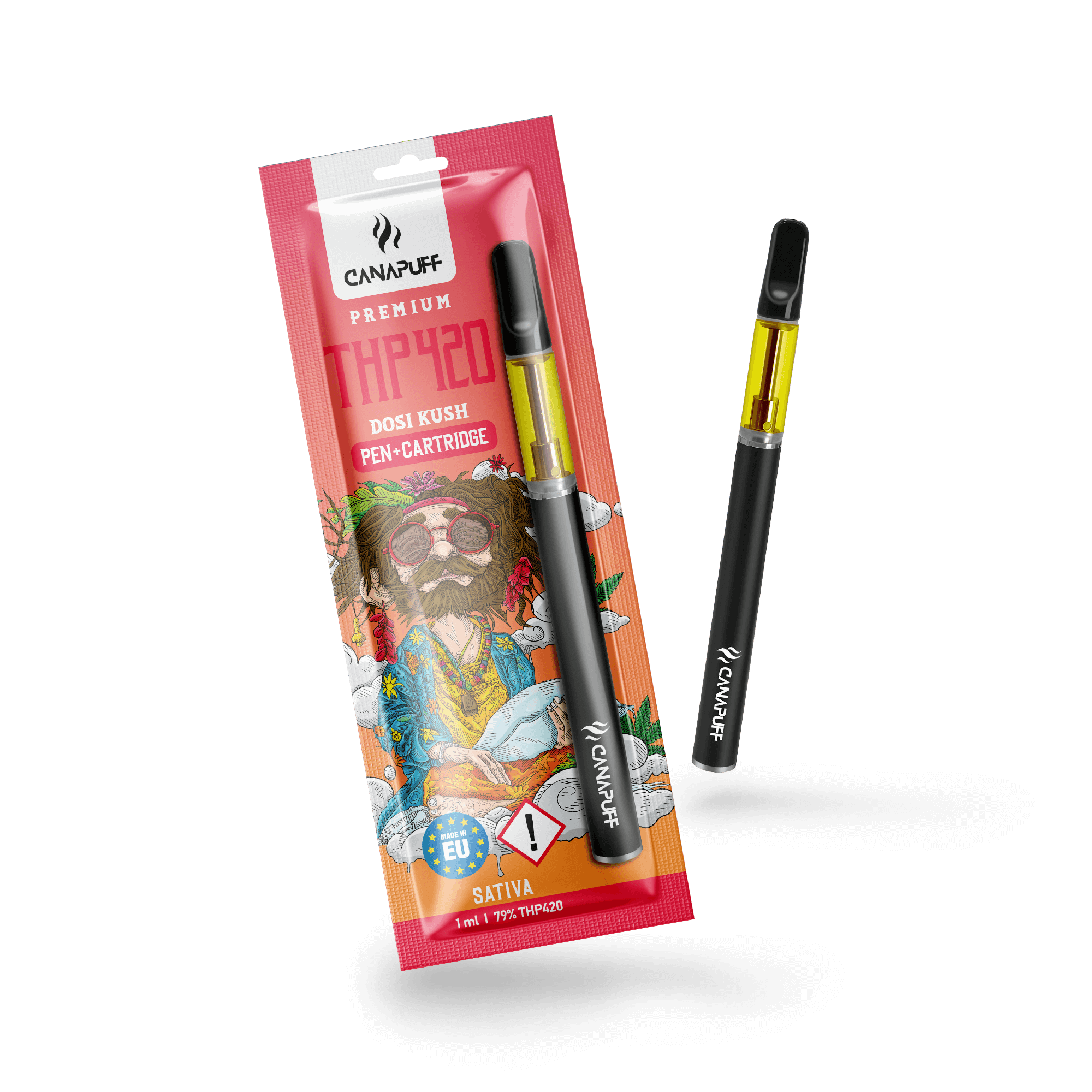 THP420 Pen+Cartucho Dosi Kush 79%