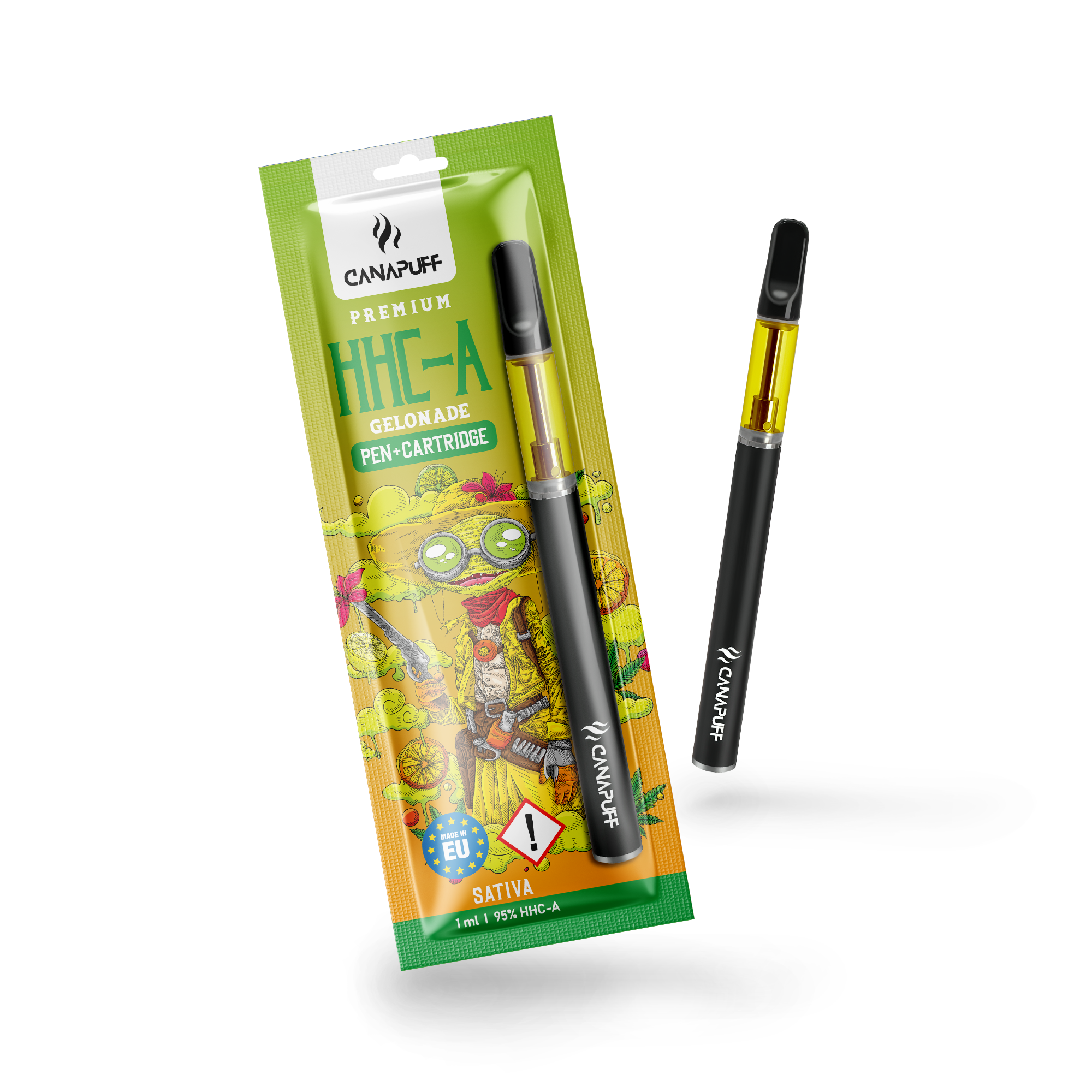 Canapuff - Gelonade - HHC-A 95% - Caneta+Cartucho