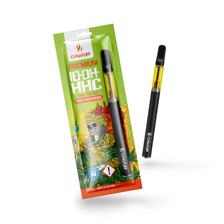 Canapuff - Rei Luis XIII - 10-OH-HHC 95% - Caneta+Cartucho