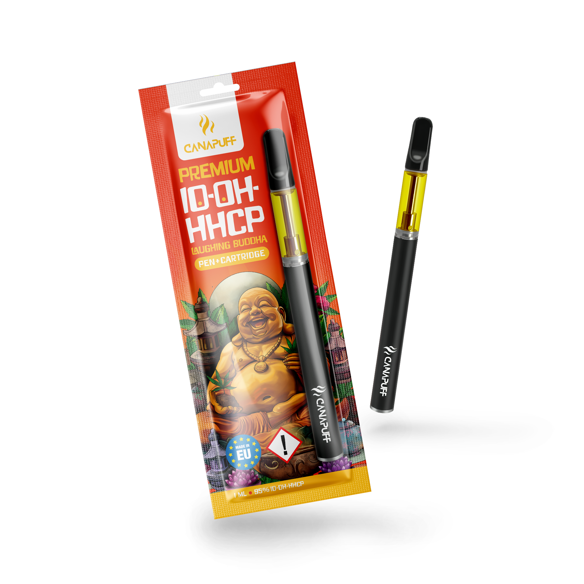 Canapuff - Buda Risonho - 10-OH-HHCP 95% - Caneta+Cartucho