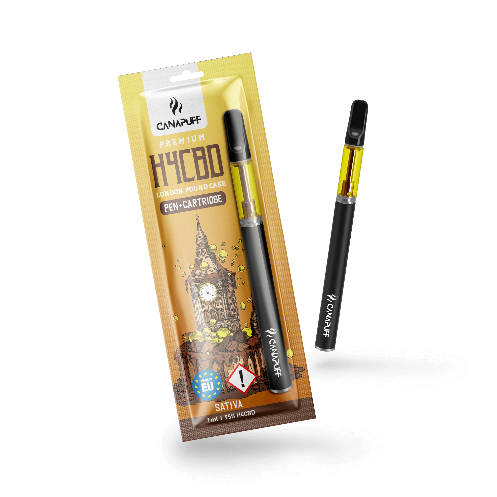 H4CBD Pen+Cartucho London Pound Cake 95%
