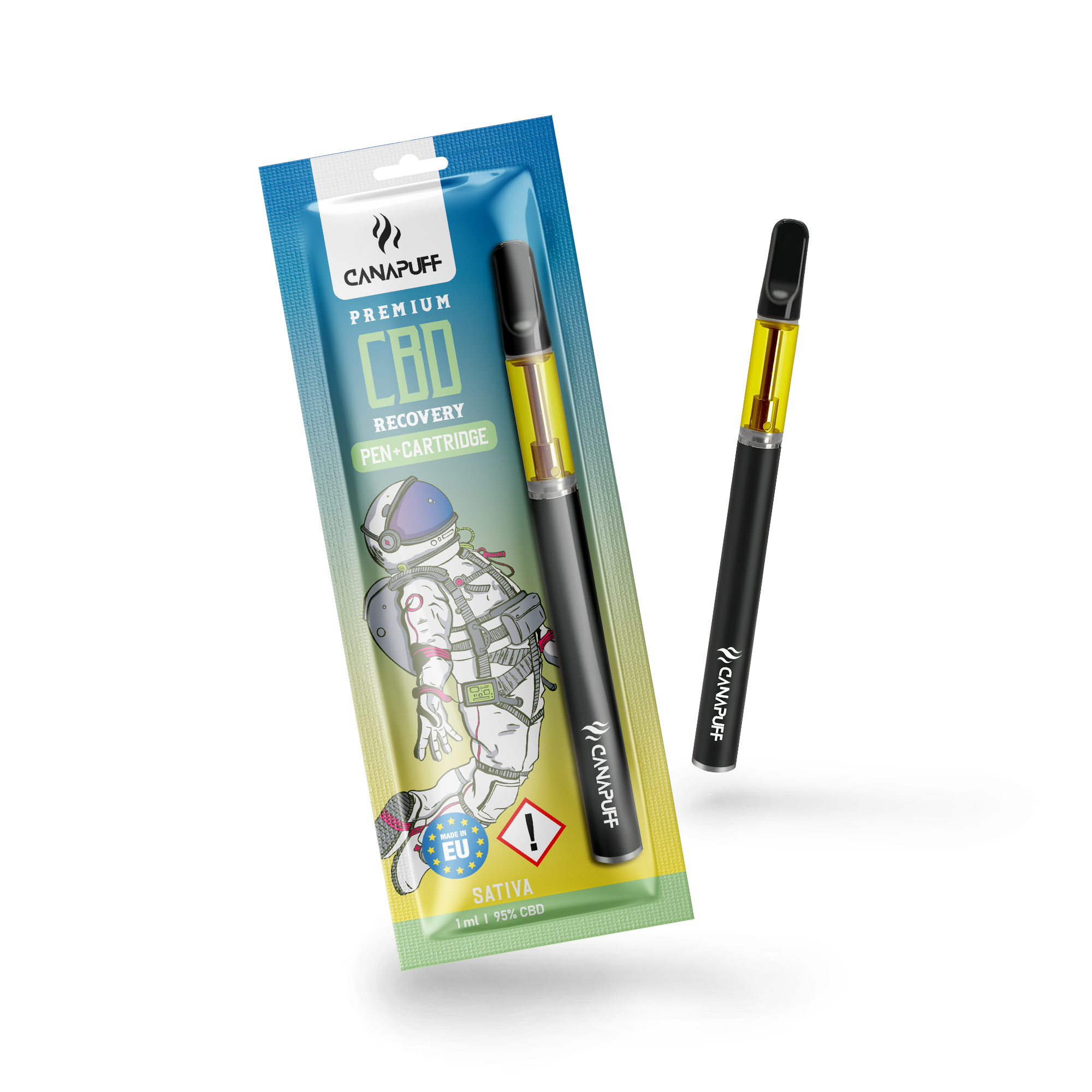 Canapuff - Recuperação - CBD 95% - Caneta+Cartucho