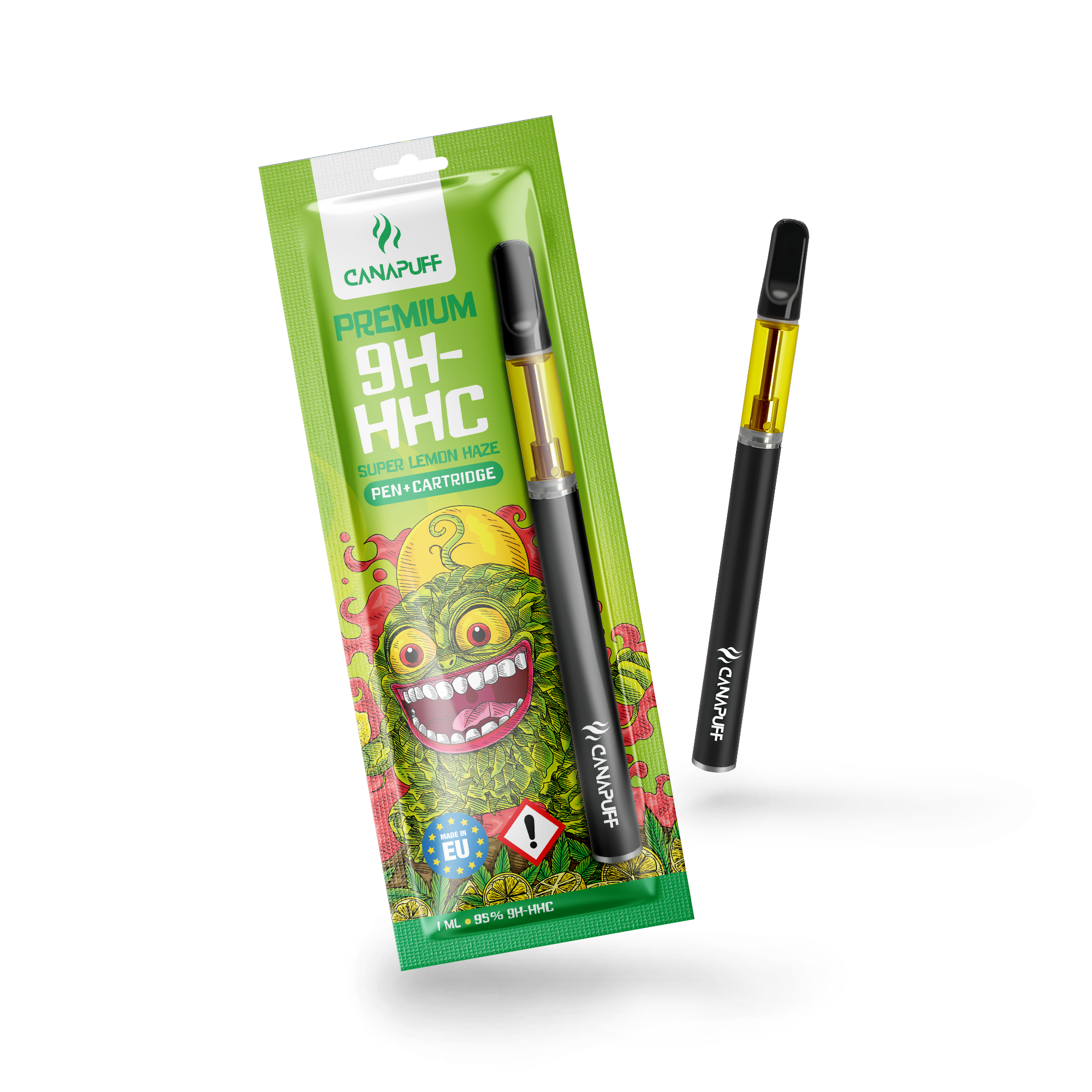 9H-HHC Pen+Cartridge Super Lemon Haze 95%