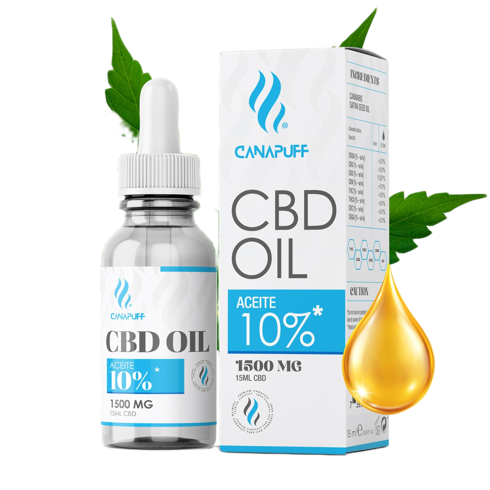 CBD Óleo 10% 15 ml