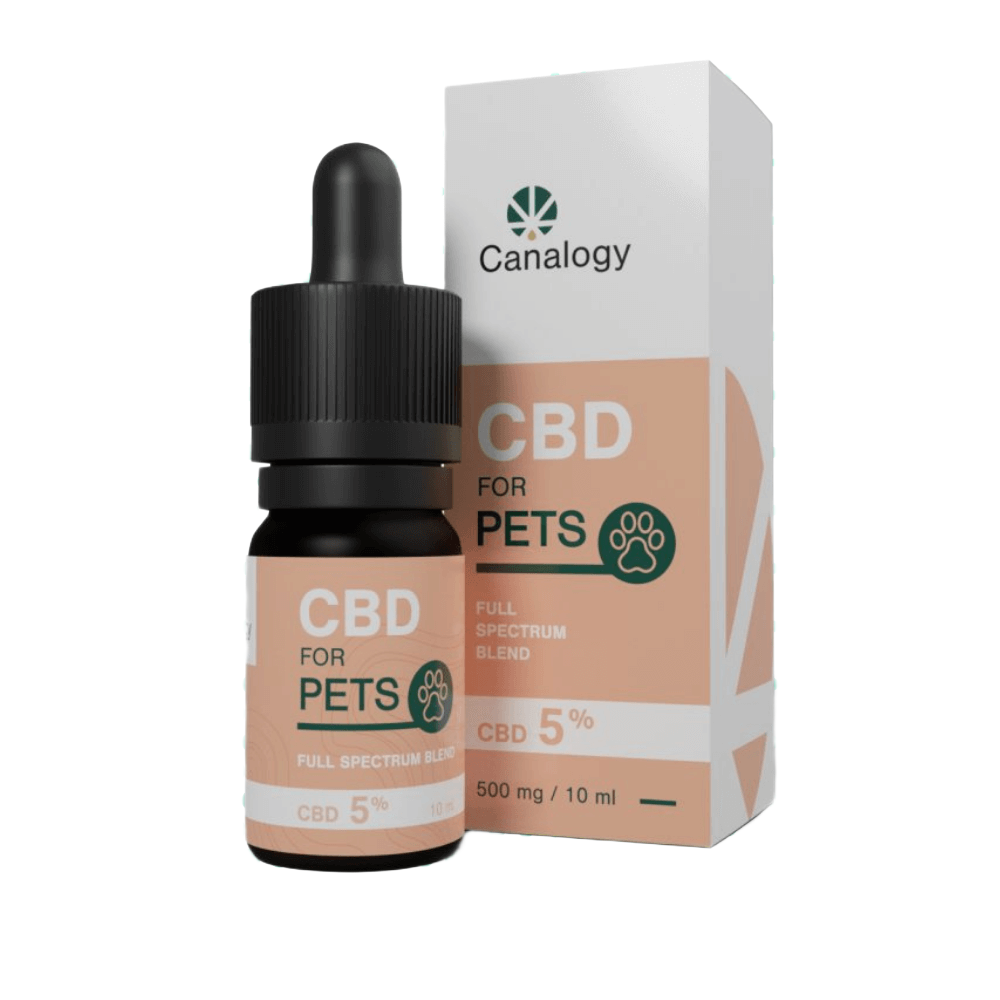 CBD Óleo Canalogy para animais de estimação 5%