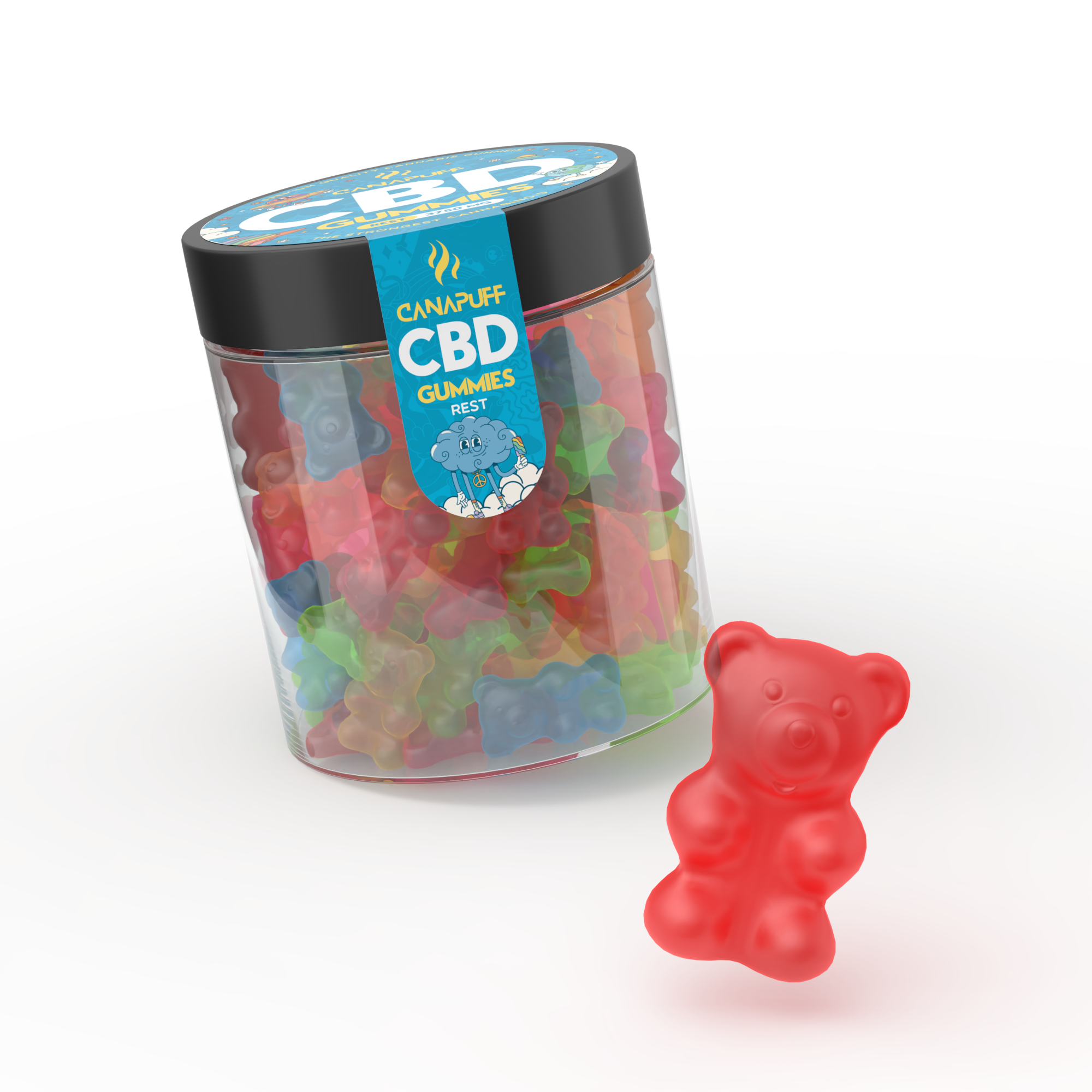 Canapuff - Gomas de CBD - Descanso