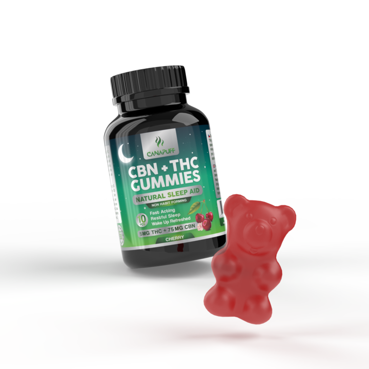 Gomas de CBN+THC - Cereja