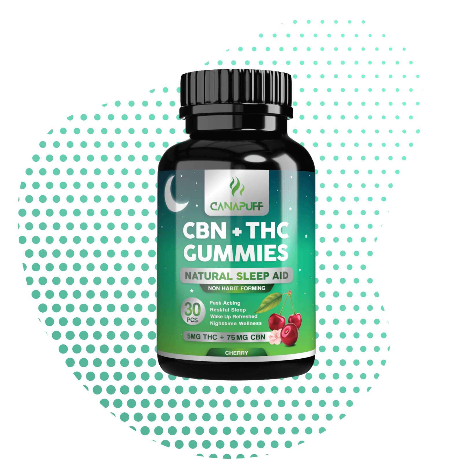 CBN+THC Gummies - Cereja