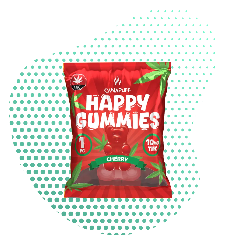 Gomas de THC Cherry-Canapuff