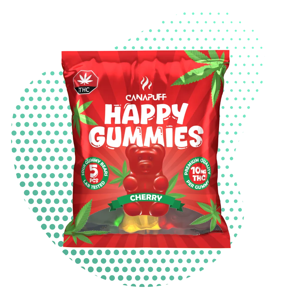 Gomas de THC Cherry-Canapuff